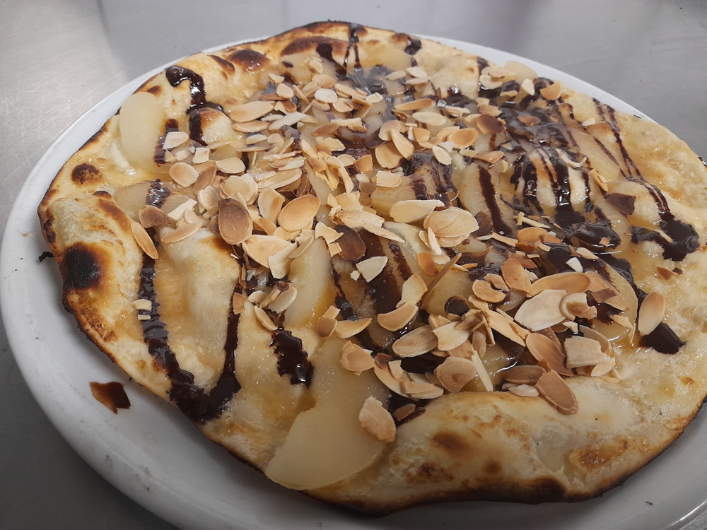 Pizza Choco-poire